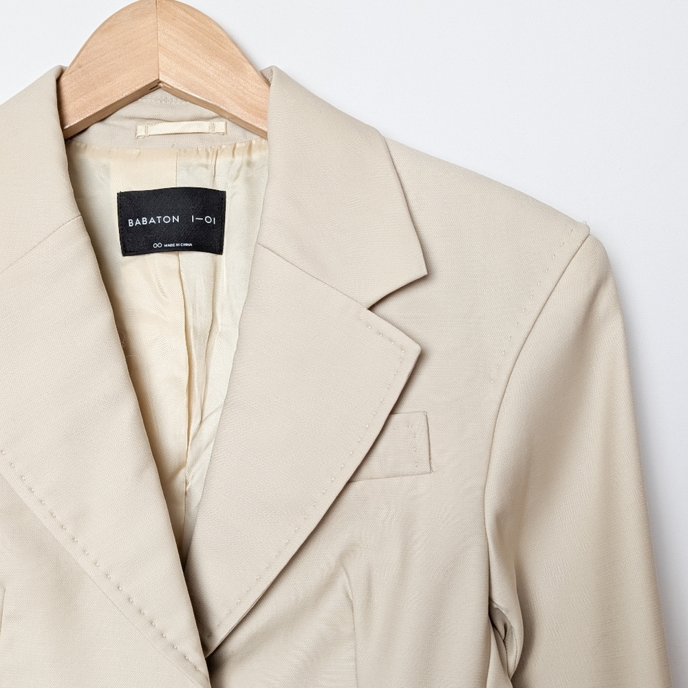 NWT BABATON Bodice Blazer Dress Giselle  Aritzia 00 - Picture 9 of 12